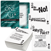 Sexual Assault Awareness Playing Cards (Native)