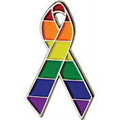 LGBT Ribbon Lapel Pin