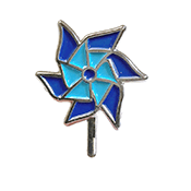 Child Abuse Prevention Pinwheel Pin