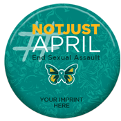 Sexual Assault Awareness Button - Native