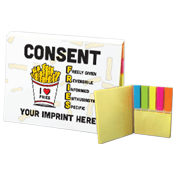 Sexual Assault Awareness Sticky Note Set