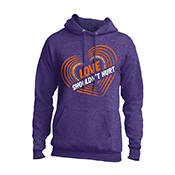 Dating Violence Awareness Hoodie 2 colors/1 location