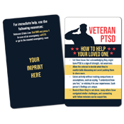 Veteran PTSD Wallet Card