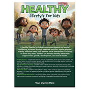 Healthy Lifestyle for Kids Magnet
